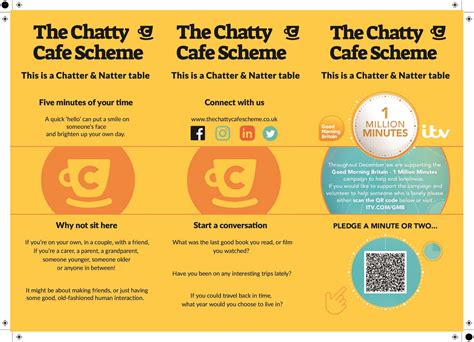 Chatty Cafe Scheme UK – Chatty Cafe Scheme UK